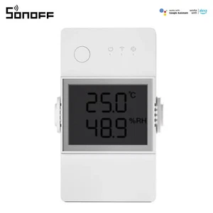 Interruptor de monitoreo de humedad de temperatura para el hogar inteligente Sonoff TH Elite WiFi 16/20A - Imagen 1 de 18