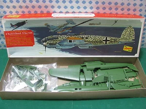 Rare Vintage - HEINKEL  He-111  World War Two German Bomber - The Lindberg Line - Picture 1 of 1