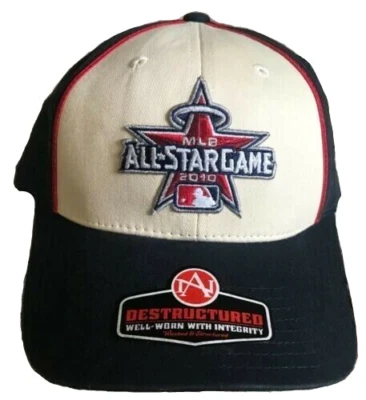 全新 洛杉矶天使帽 全明星赛 2010 年 美国职棒大联盟 棒球 均码 美国针帽 — 第 1/4 张图片