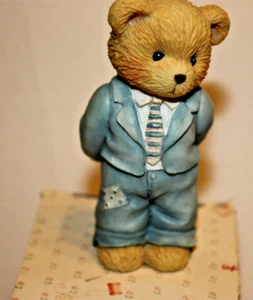 CHERISHED TEDDIES - 624888 - A FATHER IS THE BEARER OF STRENGTH - 1993C - BOX  - Picture 1 of 8