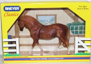 Breyer Classics No 657 Juguete Dorado Castaño Modelo Caballo Animal en Caja - Imagen 1 de 4