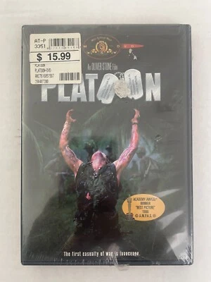 Platoon, Oliver Stone, DVD, 1986 Sealed Charity DS56 Foto 1 de 2