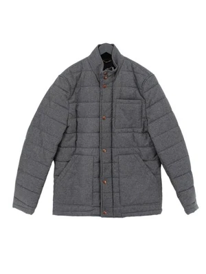 Oliver Sweeney Men's Coat M Grey 100% Polyester Quilted - Image 1 of 4