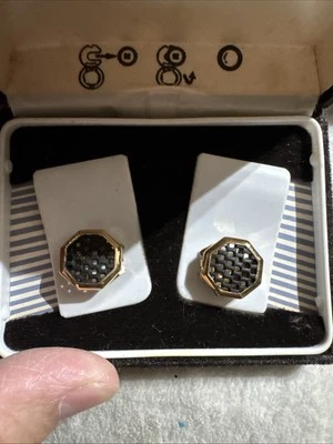 Rare Pierre Cardin Button Covers / Button Links - Cufflinks for Button Cuffs! - Image 1 of 4