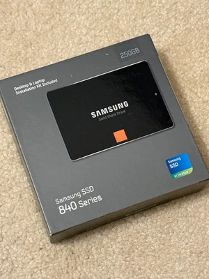🚀 Brand New & Factory Sealed – Samsung SSD 840 Series 250GB – Model MZ-7TD250 - Image 1 of 2