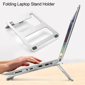 Supporto per Portatile in Alluminio Regolabile Portatile Antiscivolo Supporto di Raffreddamento - Foto 1 di 12