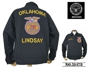 HOUSTON Cotton and Linen FFA Farmer's Jacket, , Black, Size XXLFree Shipping - Picture 1 of 10