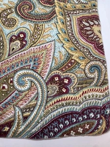 2 Noble Excellence Paisley King Pillow Shams - Picture 1 of 7
