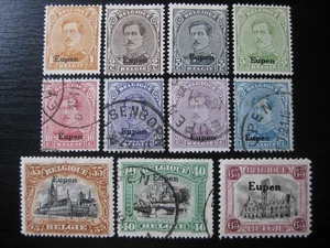 EUPEN GERMANY BELGIAN OCCUPATION valuable stamp collection! - Picture 1 of 1