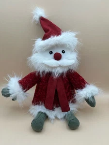 Apricot Lamb Winter Santa Claus Plush Stuffed Animal - New With Tags - Picture 1 of 5