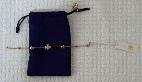 catena bracciale pavè tory burch