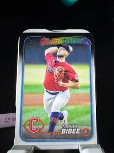 2024 Topps Series 2 #437 Tanner Bibee FUTURE STARS Guardians - Picture 1 of 2