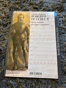 DONIZETTI - ROBERTO DEVEREUX PARA CANTO Y PIANO **BRAND NEW** - Picture 1 of 2