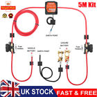 5m Ready Made Cable Split Charge Relay Kit 12v 140 AMP T4 T5 Campervan van UK
