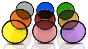 Opteka 52mm 9-Piece HD Multicoated Solid Color Special Effect Filter Kit Set - Picture 1 of 7