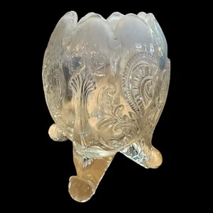 Antique Art Nouveau Dugan Opalescent White Rose Bowl, FREE SHIPPING - Picture 1 of 3