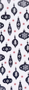 Ornaments for the Tree decorative paper,  laminated bookmark  - Picture 1 of 1
