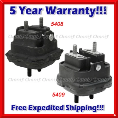 K897 Fit 03-09 Chevy Trailblazer GMC Envoy Buick Rainier 5,3 L montaje delantero 2 piezas Foto 1 de 3