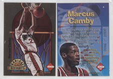 1996 Collector's Edge Rage Radical Recruits Gold /1000 Marcus Camby #4 Rookie RC