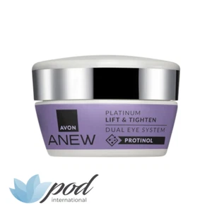 Sistema Dual para Contorno de Ojos Efecto Lifting Platinum Anew Avon 2x 10ml - Foto 1 di 8