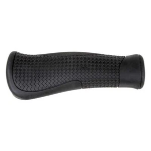 BIKE BICYCLE GRIPS ERGO RIDGE 130mm BLACK - Picture 1 of 4