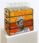 ARTIST FRIDA KAHIO ON COKE CRATES BY PAKPOOM SILAPHAN RARE MOUNTED PRINT