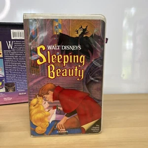 Walt Disney Sleeping Beauty VHS Video Tape Black Diamond Classics 476V VTG RARE! - Foto 1 di 7