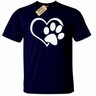 Der Mit Dem Hund Geht Männer T-Shirt