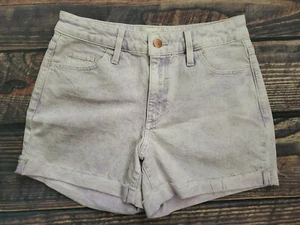 Universal Thread Women's sz 2/26 Stretch Cuffed Violet Denim Shorts (Waist 25") - Picture 1 of 7