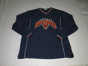 Vintage Chicago Bears Lee Sport NFL V Neck Sweatshirt Size XL Football Fan NFC - Picture 1 of 6