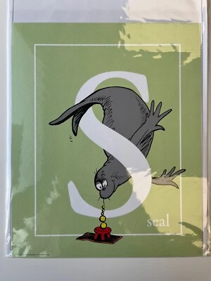 Dr. Seuss "S as Seal" - Impresión artística Foto 1 de 2