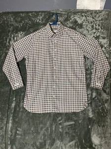 John Nordstrom Mens Long Sleeve Button Up Shirt Trim Fit Size 17/34-35 - Picture 1 of 12