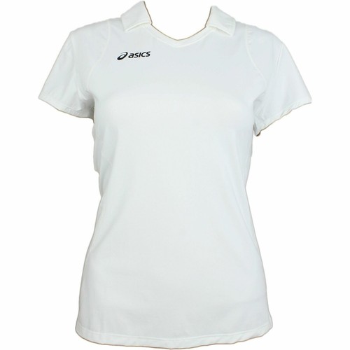 NUOVO ASICS Attacker berretto manica calcio atletico bianco donna