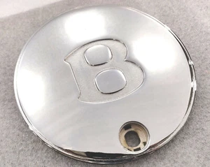 BENTLEY TURBO-R CHROME CENTER CAP FOR 15" WHEELS RIMS FACTORY OEM UR27173 - Picture 1 of 8