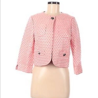 Chaqueta Formal Recortada Marc by Marc Jacobs Mezcla Algodón Seda en Multi Talla 6 Foto 1 de 4