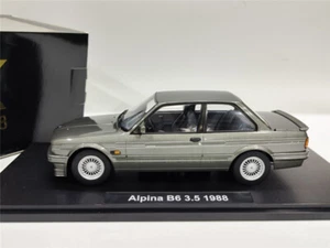 for KK SCALE FOR BMW For ALPINA B6 3.5 vehicle fully enclosed gray 1/18 model - Picture 1 of 12