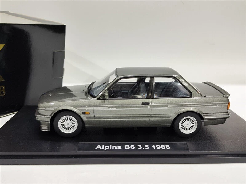 BMW Alpina B6 3.5 (E30) Graphite 1988 1/18 KK-Scale KKDC180703