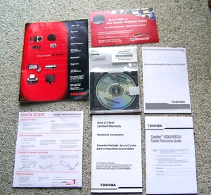 NEW Toshiba Recovery Package and Applications Drivers DVD Satellite M35 Series - Picture 1 of 5