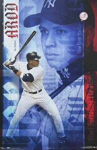 Alex Rodriguez New York Yankees Vintage 2004 Poster 22.5 x 34 MLB A-Rod Yankees - Picture 1 of 1