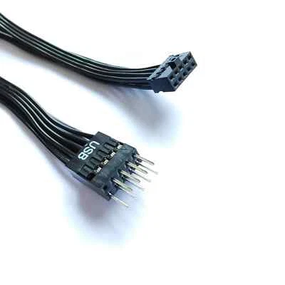 Mini USB 9P 2,0 mm femmina a ATX 2,54 mm per Lenovo B25 IB250MH cavo scheda madre - Immagine 1 di 3