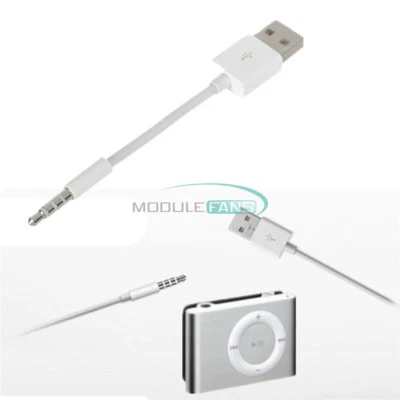 USB Charger Data Sync Cable Lead For 1st 2nd Generation Apple iPod Shuffle - Image 1 of 4