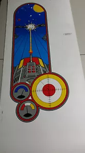 BATTLEZONE in voller Größe aufrecht Side Art Siebdruck aus ORIGINAL Atari Filmen! - Bild 1 von 4