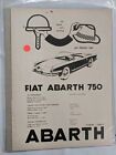 Fiat Abarth 750  Fiat Print Ads M231 