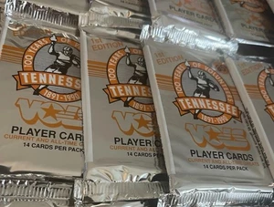 1990 TENNESSEE VOLS FOOTBALL CARDS / 3 UNOPENED PACKS / 42 CARDS / GREAT GIFT - Picture 1 of 5