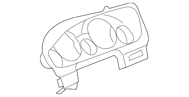 Genuine GM Cocoa Instrument Panel Cluster Trim Panel 23190312 Foto 1 de 2
