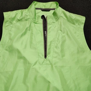 Zero Restriction Tour Series Vest Mens XXL Neon Green 1/4 Zip Performance Golf - Picture 1 of 9