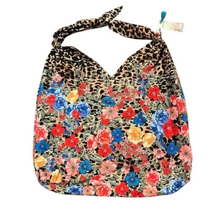 Johnny Was Cheetah Ring Beach Bag NWT - Picture 1 of 12