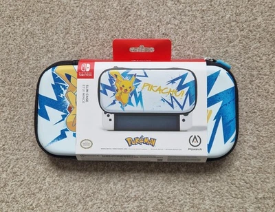 Official Nintendo Switch Pikachu High Voltage PowerA Slim Case Console Lite OLED - Image 1 of 2