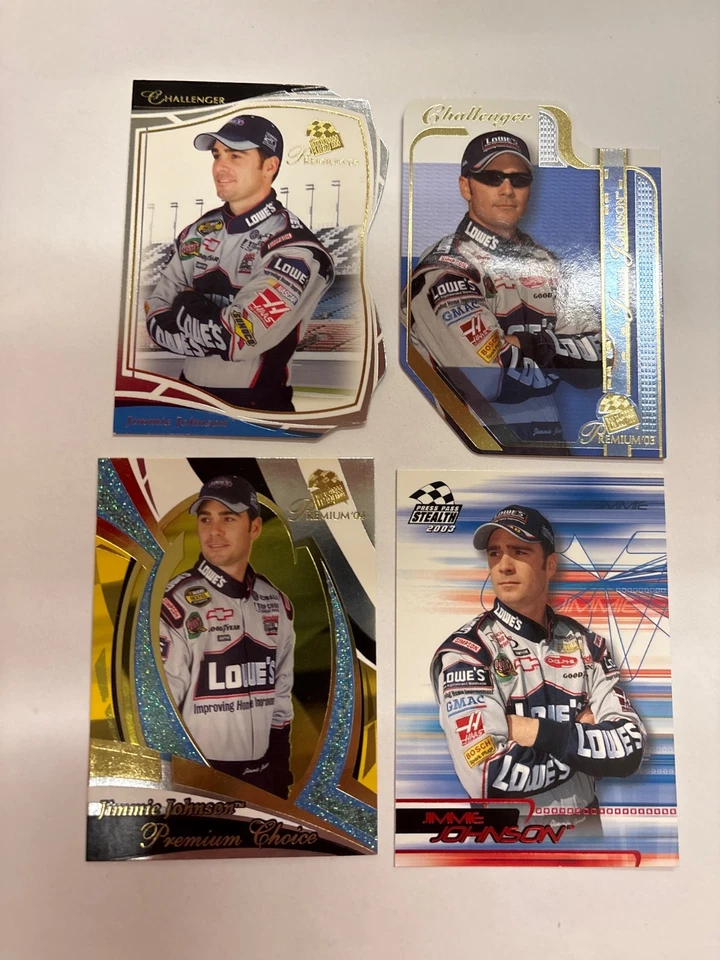(4) DIFFERENT JIMMIE JOHNSON NASCAR CARDS 🔥 - Image 1 of 1