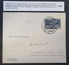 Siam Thailand 1932 Cover To Denmark Penang Trans & Tpo South Express Railway Cds